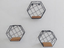 Lade das Bild in den Galerie-Viewer, Wandregal Hexagon
