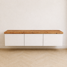 Lade das Bild in den Galerie-Viewer, Deckplatte aus Altholz für diverse IKEA Produkte
