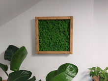 Lade das Bild in den Galerie-Viewer, Moosbild im Altholzrahmen
