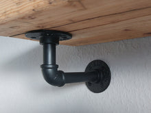 Lade das Bild in den Galerie-Viewer, Wandboard Altholz mit Rohrhalterung
