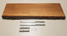 Lade das Bild in den Galerie-Viewer, Wandboard Eiche mit Rinde
